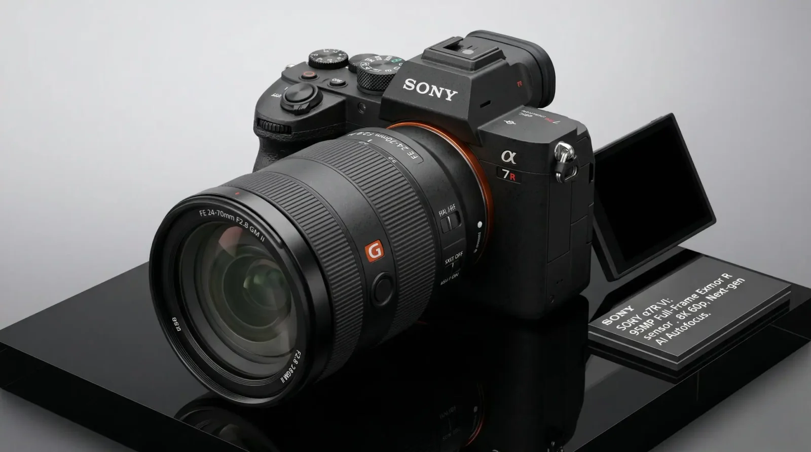 Sony A7R VI : 80 mégapixels et 8K vidéo, sortie fin 2026