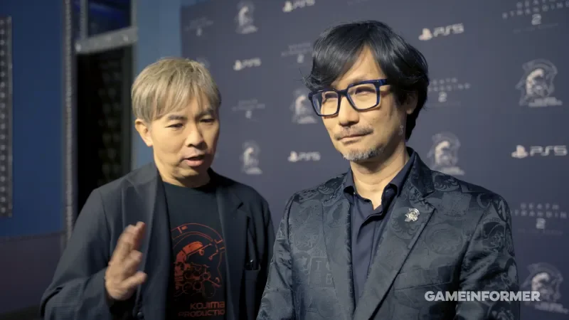 Hideo Kojima en interview Game Informer pour Death Stranding 2 (juin 2025)