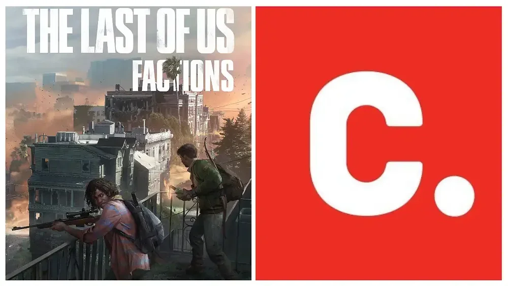 Visuel split : à gauche le logo officiel The Last of Us Factions sur un décor cinematic du jeu, à droite le logo rouge de Change.org. Composition utilisée par Gaming Amigos pour illustrer la pétition.