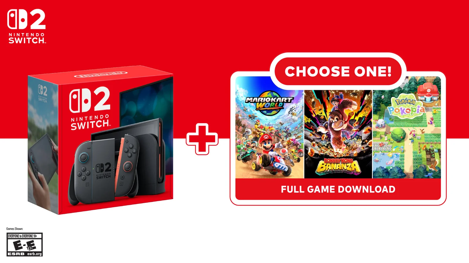 Switch 2 « Choose Your Game » : Nintendo lance son bundle promo à 499 $ pour booster les ventes