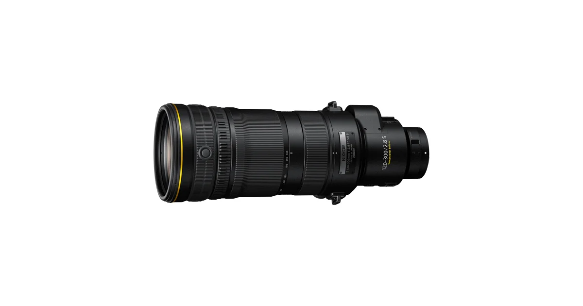 Nikon ressuscite son 120-300mm f/2.8 en monture Z avec téléconvertisseur intégré