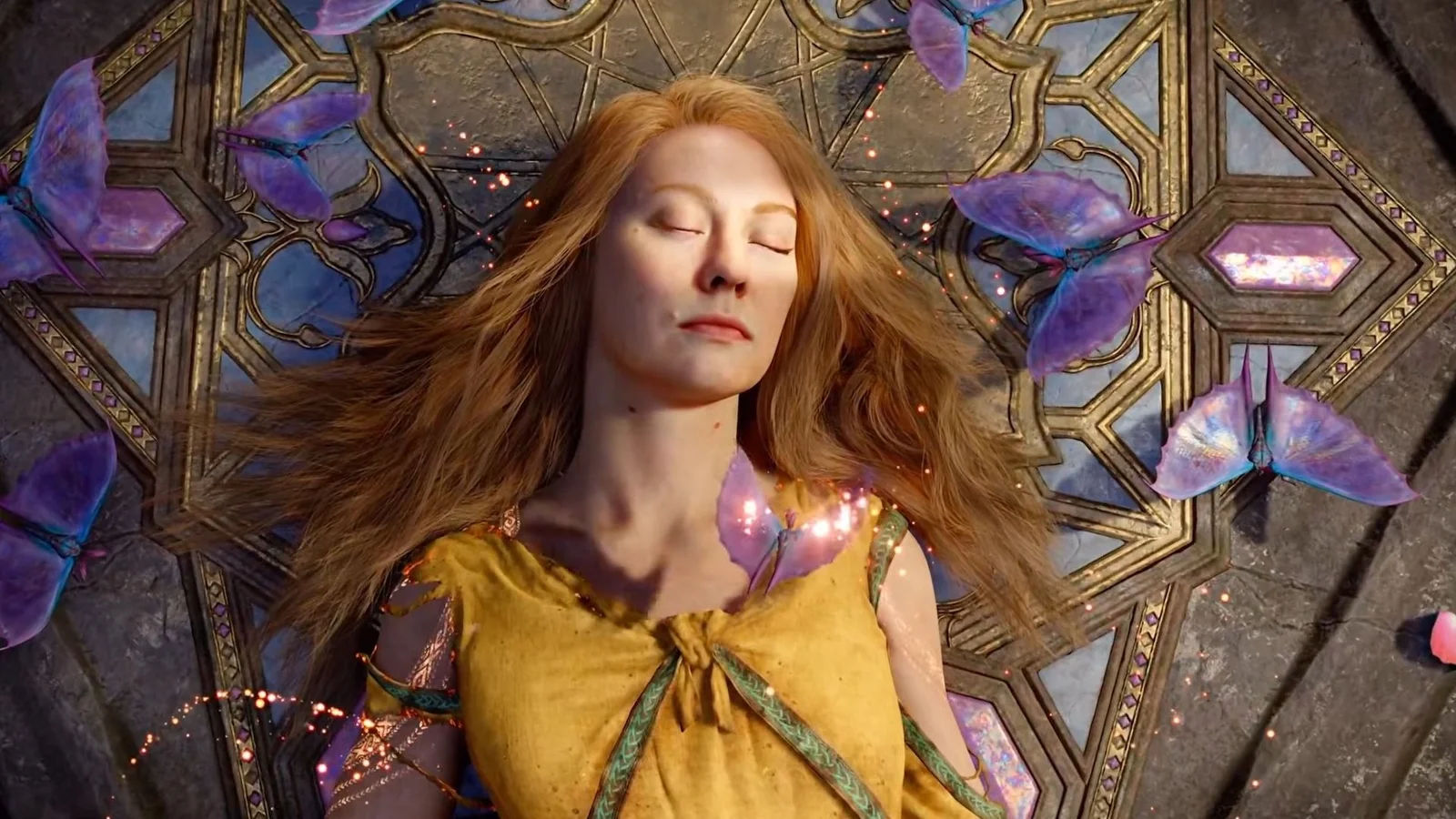 Faye, warrior et épouse de Kratos, combat dans God of War Laufey