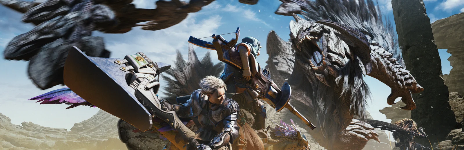 Monster Hunter Wilds : l'extension Ascendance s'envole dans les nuages en 2027