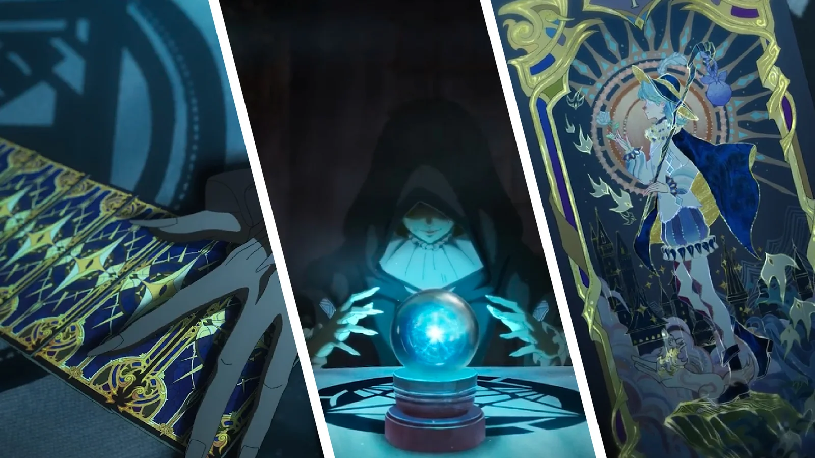 Une scène du Tarot Club, au cœur de l'univers occulte de Lord of Mysteries.
