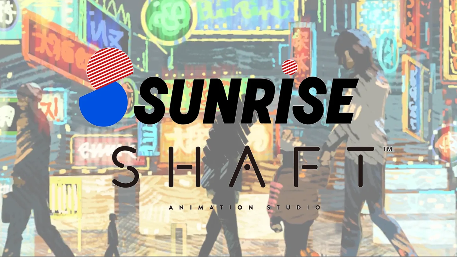 Teaser en color scripts du projet anime Sunrise x SHAFT