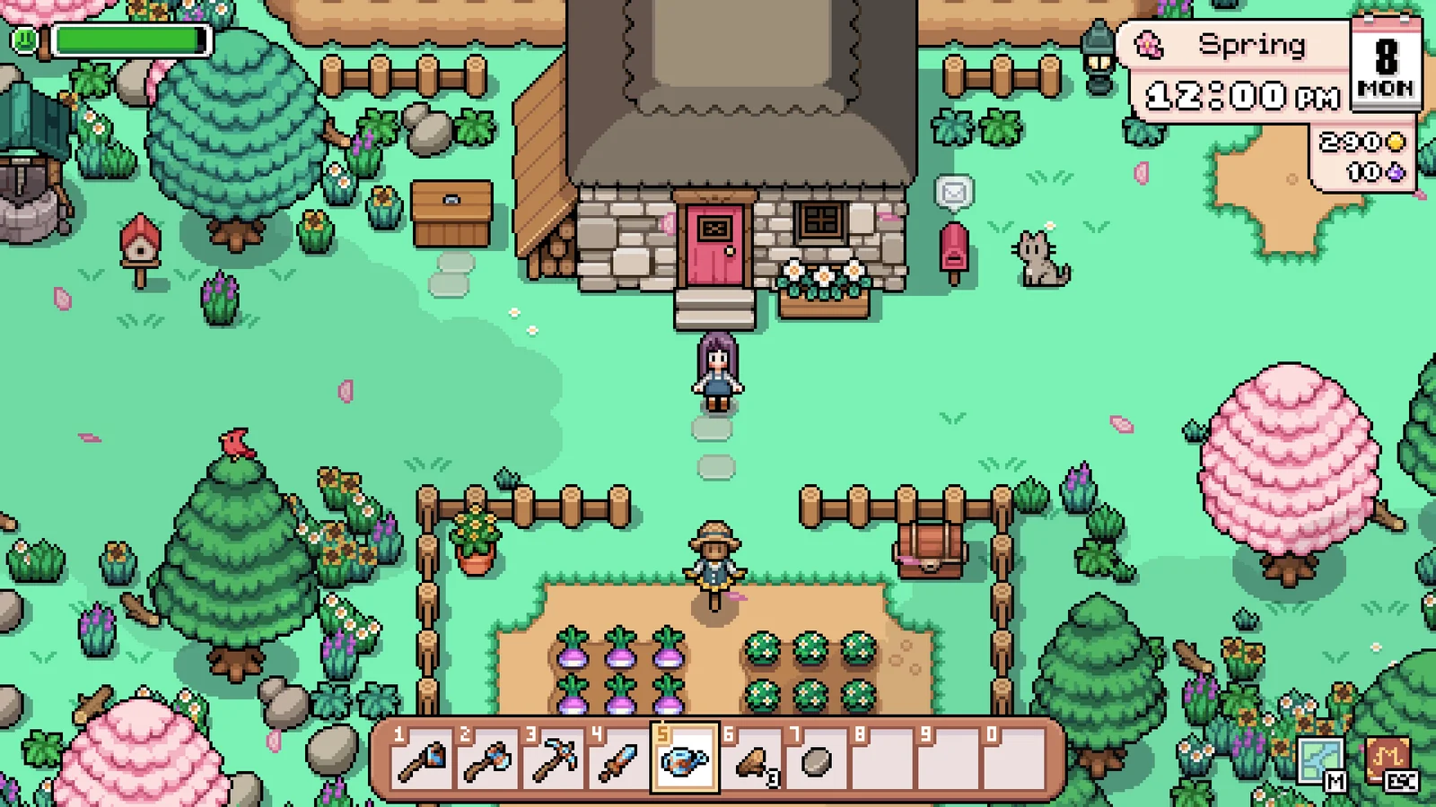 Fields of Mistria quitte l'early access : la 1.0 du cozy game phénomène est là