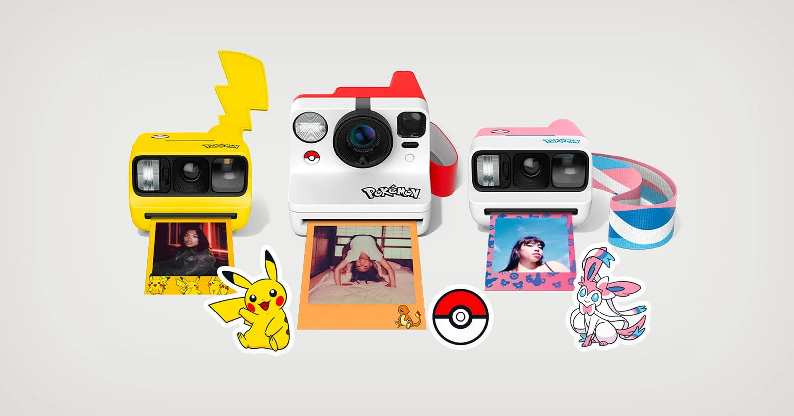 Polaroid × Pokémon : l'instantané attrape la collection en neuf pièces