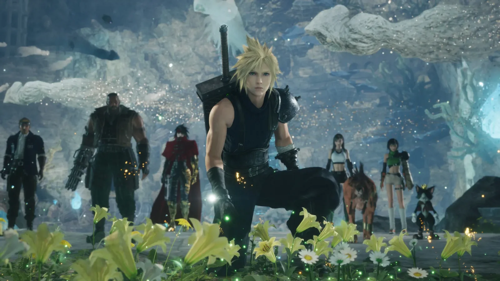 Cloud, Tifa, Barret, Vincent Valentine et le reste de l'équipe dans le trailer Gamescom de Final Fantasy VII Revelation