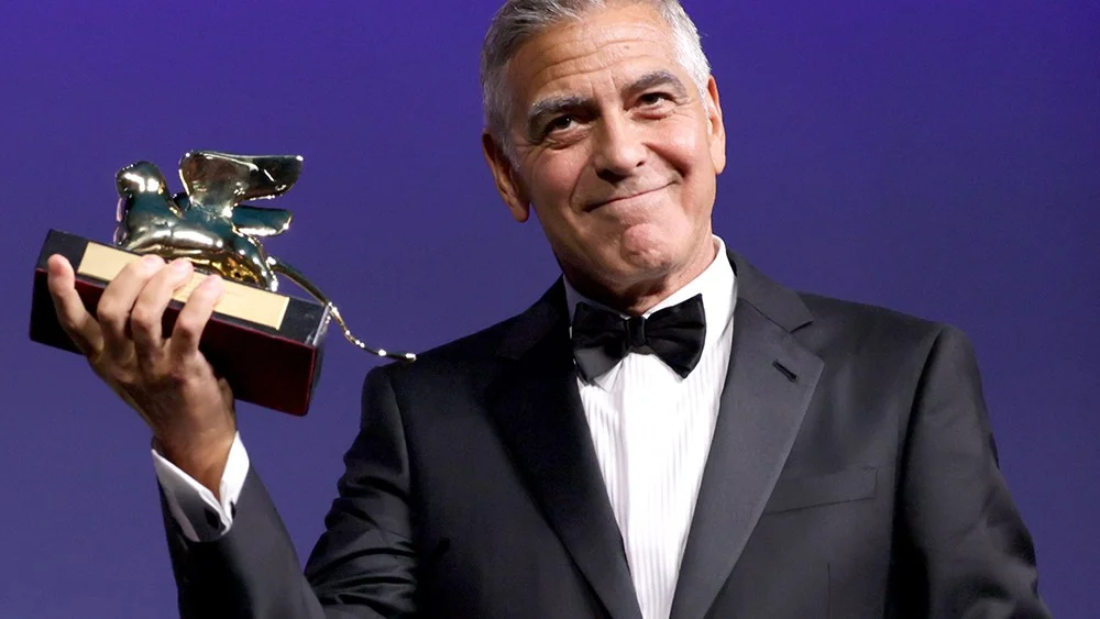 George Clooney, Lion d'or d'honneur à Venise : « personne ne rit dans une autre langue »