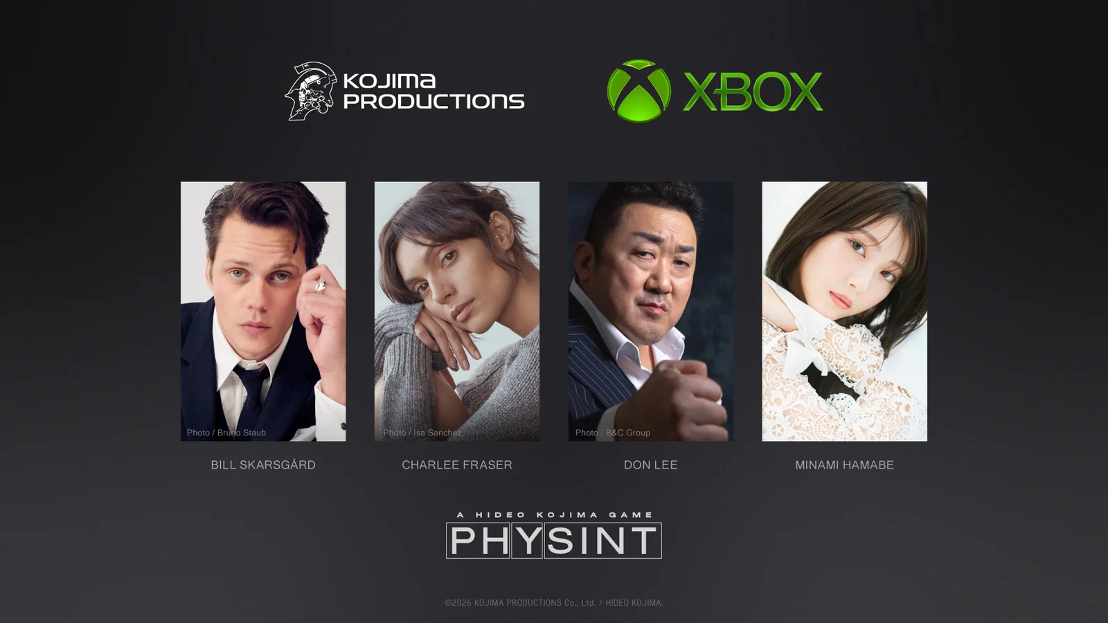 Physint : lâché par PlayStation, Kojima signe chez Xbox et engage Bill Skarsgård
